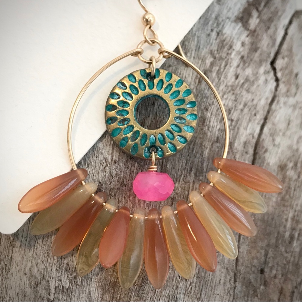 HAWAIIAN BETTY handmade boho earrings
